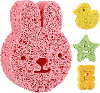 banho para banho,banho infantil para banho corporal - Esponjas banho macias formas fofas, banho corporal para meninos e meninas Lafan