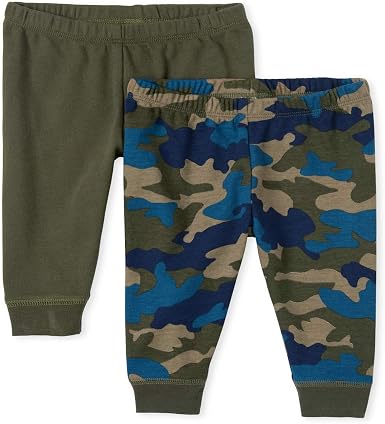 Baby Boys' Camo Pants 2-Pack 