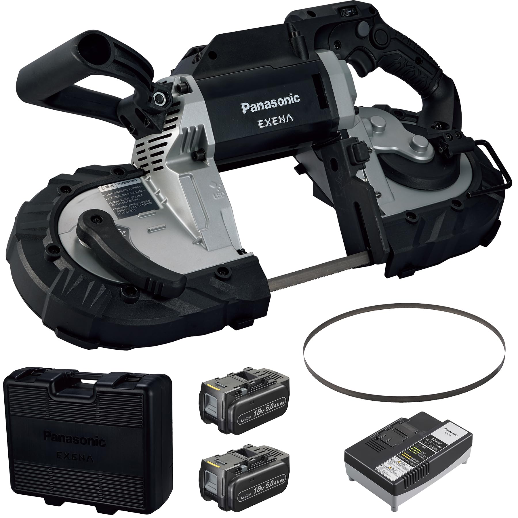 Amazon | パナソニック(Panasonic) 充電 バンドソー 18V セット EXENA
