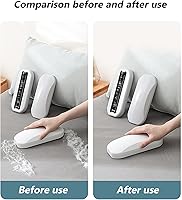 Vista 7 de Barredoras de alfombras, barredora de migas 2 unids de mano rodante ergonómico de cerdas de PP cepillo de migas de cáscara de nuez de cepillo