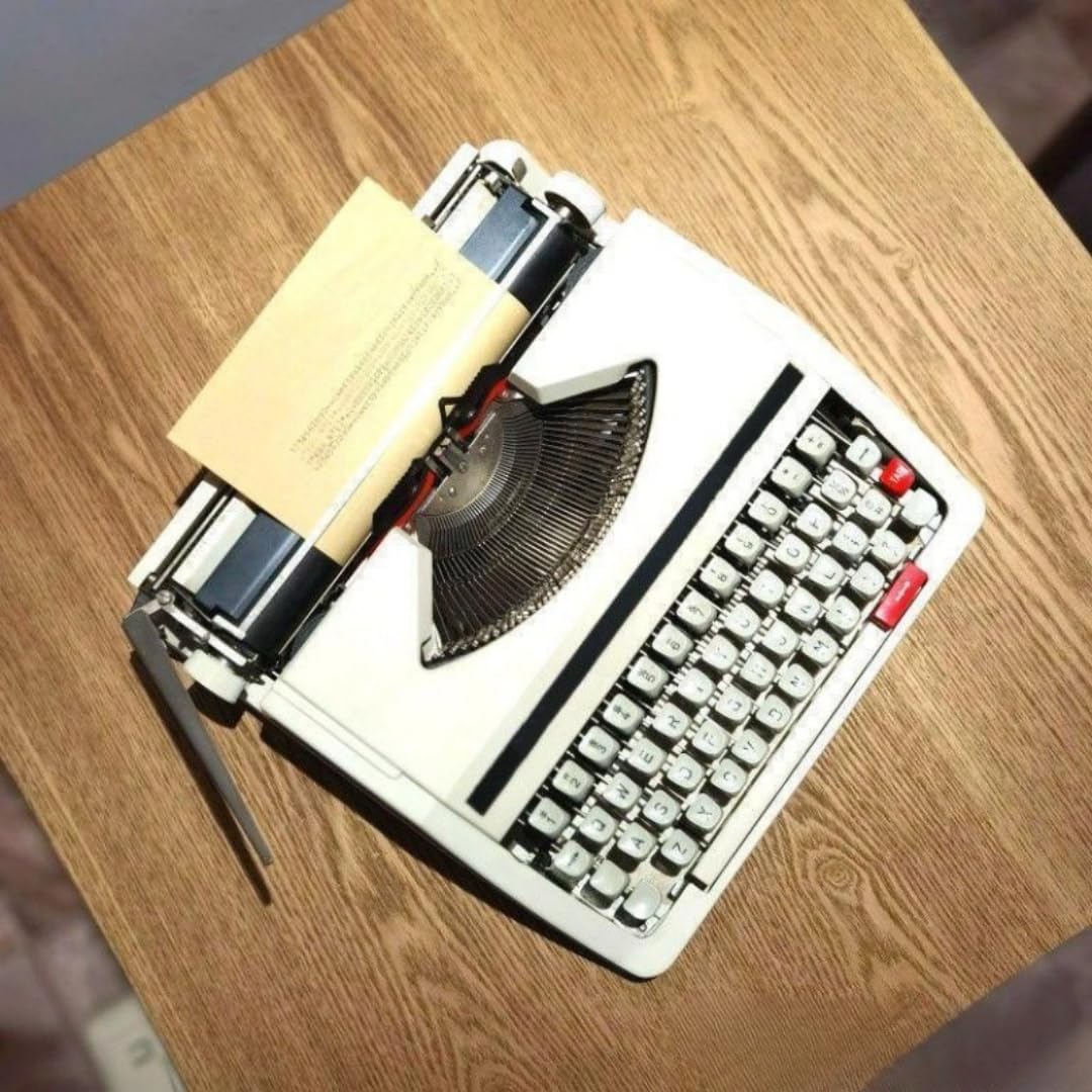 Tastiera Meccanica Manuale della Macchina della Macchina - Macchina di digitazione Wireless di Stile Vintage per l'esperienza Tradizionale