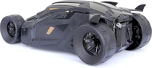 Miniatura 9 de dc comics Batman Batmobile Pack + Batman 30 cm Batmobile Vehicle and 30 cm Articulated Figure  Children's Toy 4 Years and Above