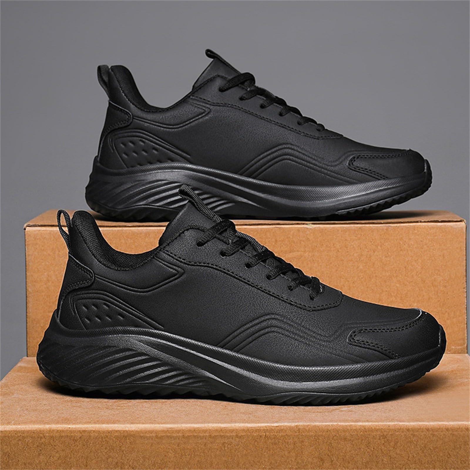 Sneaker Mit Schnürung Turnschuhe Herren Laufen Sportschuhe Orthopädische