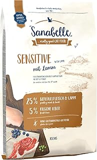 Sanabelle Sensitive with Lamb | Dry Cat Food for Nutrition-Sensive Cats | 1 x 2 kg product image