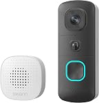 Swann EVO Video Doorbell: HD Video, Wired or Wire-Free, 140° Head-to-Toe View, Advanced Person/Sound/Motion Detection, Live View, Night Vision, 2-Way Talk, Local/Cloud Storage, Weatherproof, w/Chime.