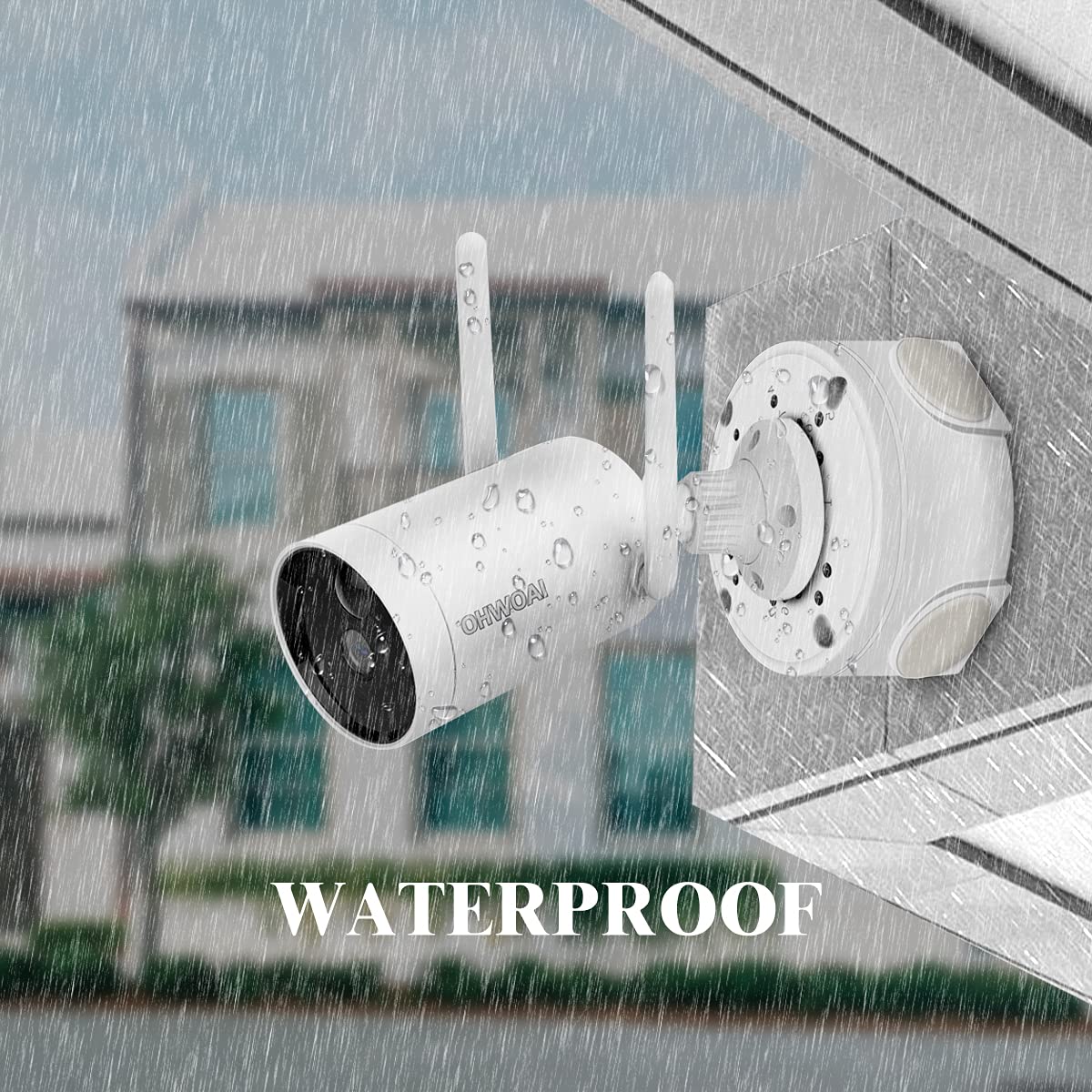 Universal Bullet Security Camera Junction Box Mount Bracket(8 Pack