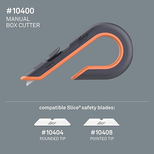 Miniatura 3 de Slice 10503 Box Cutter, Retractable, Utility Knife, Finger Friendly edge, Stays Sharp up to 11x Longer Than Metal , 6 Pack Hoja de bloqueo