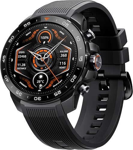 mibro GS Explorer S Ceramic Rugged Smart Watch for Men, 20+ Days Battery