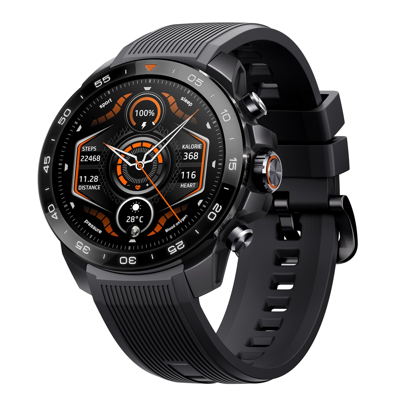 Amazon.com: mibro GS Explorer S Ceramic Rugged Smart Watch for Men