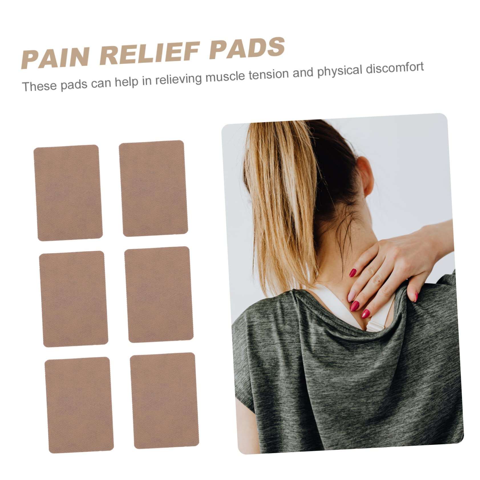 100piezas Parches De Jengibre Calefactores Para Alivio Muscular Autoadhesivas Para Espalda Cuello y Articulaciones Para Relajar y Mejorar La Circulación