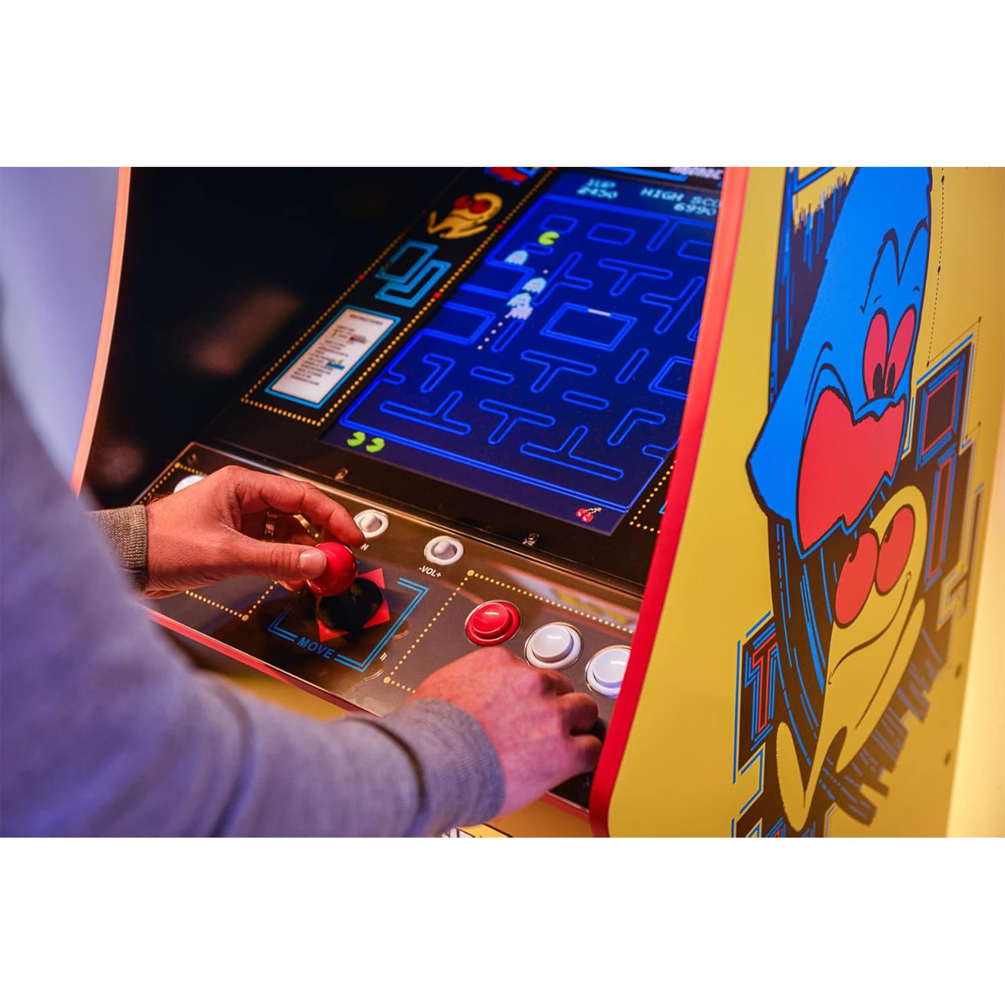 Amazon | Arcade1Up パックマン デラックス アーケードマシン 家庭用 