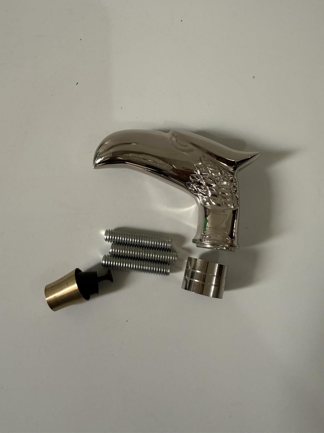 Professional Hair Dryer Nozzle Attachment, Chrome Plated Metal, Universal Fit