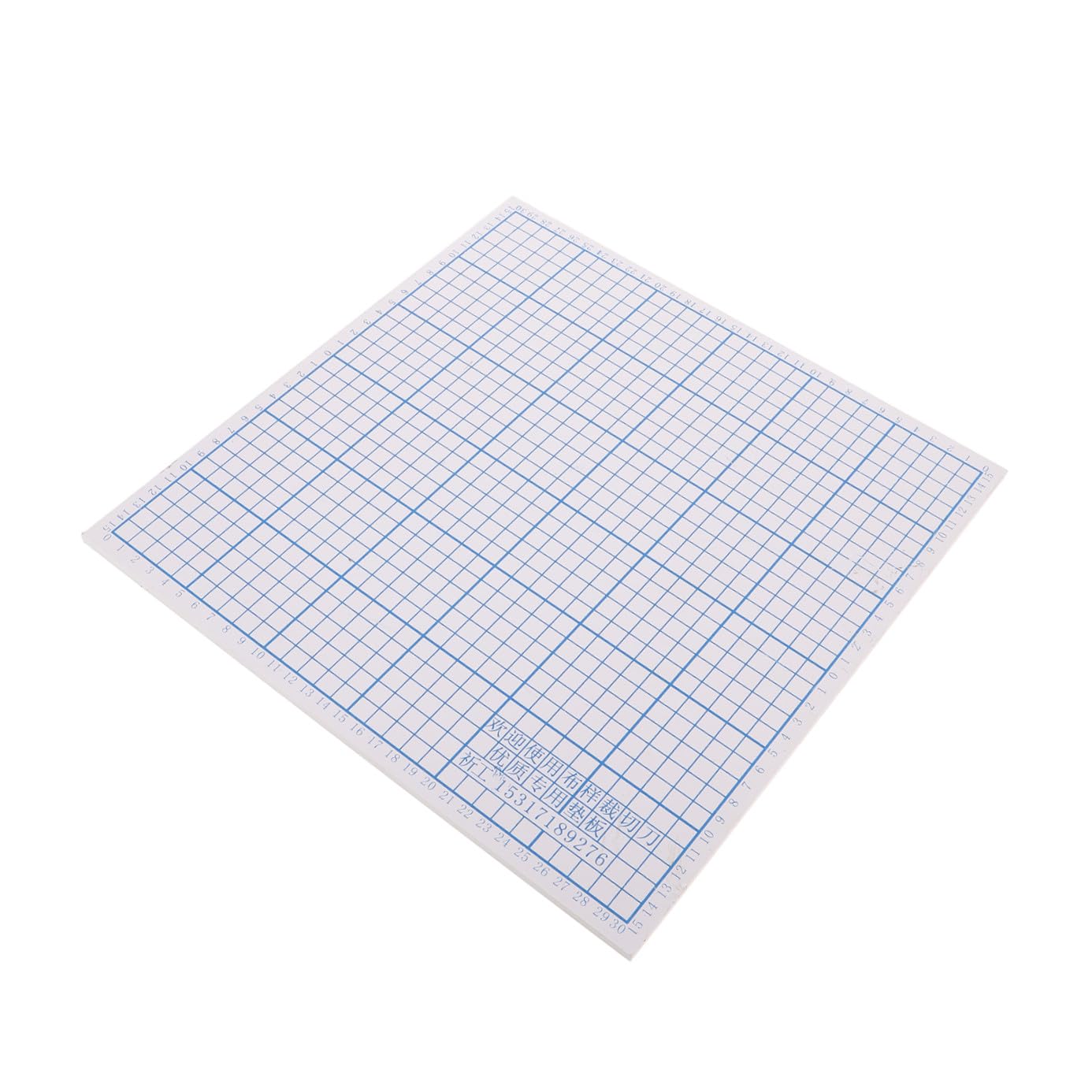 SHERCHPRY Tappetino da Taglio in PVC 30 CM Griglia Antiscivolo per Macchina da Cucito Accessorio Sartoria Resistente All’Usura Leggero e Portatile per Lavori di Precisione su Tessuti
