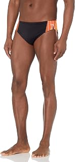 TYR Sport Phoenix Splice Racer Traje de baño para Hombre, RPX7 062 34 Phoenix Splice, Hombre, Color Negro/Naranja, tamaño M