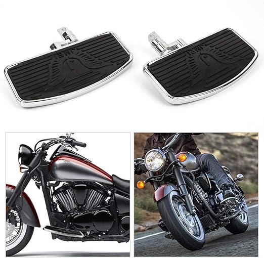 Front or Rear Floorboard Foot Peg Pedals, Yolpoco Adjust