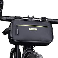Vista 8 de Rhinowalk Bolso de manillar de bicicleta multifunción Bolsa frontal 3L Bolsa de marco de bicicleta Bolsa de hombro impermeable Bolso de cintura