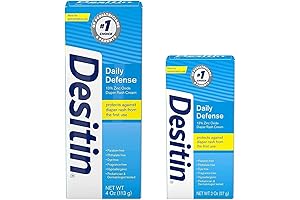 Desitin Daily Defense Diaper Rash Cream 4oz+2oz Bundle Pack