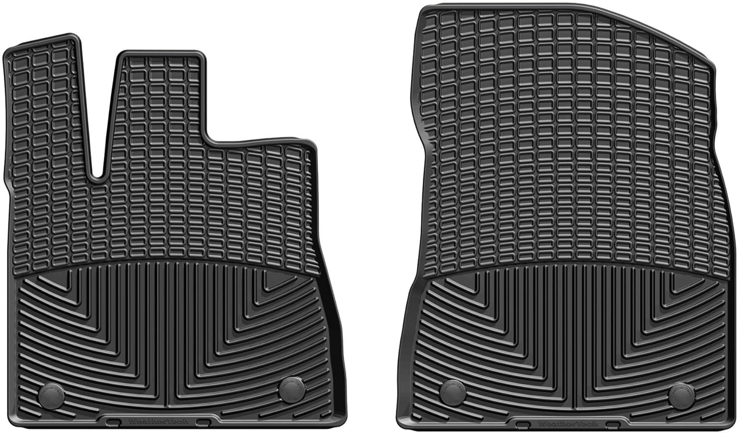 WeatherTech All-Weather Floor Mats for Lexus RX, RX Hybrid - 1st Row (W421), Black