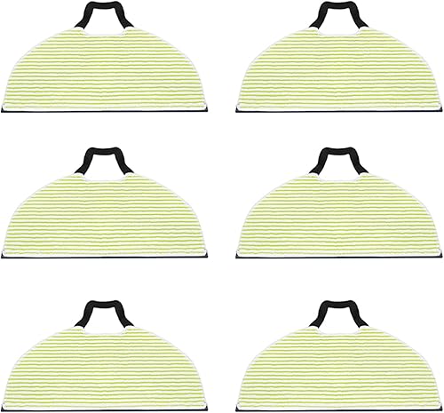 Paquete de 6 almohadillas de repuesto para trapeador de vapor compatibles con Shark RV2410 2610WD 2610WAWFUS Sweeper Robot, almohadillas suaves de