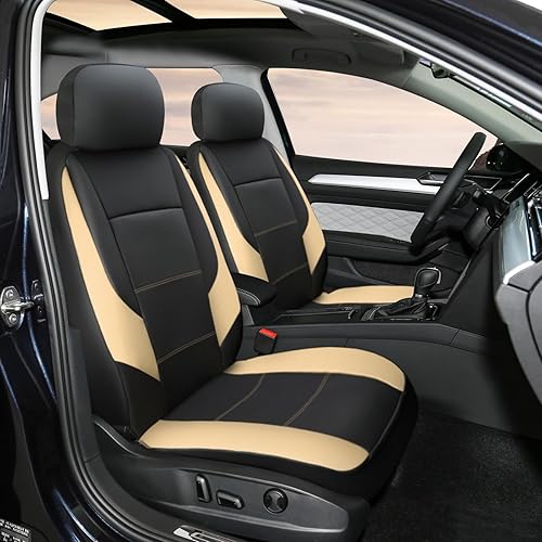 Miniatura 2 de GIANT PANDA Fundas de asiento delantero para Volkswagen, Volkswagen Atlas Cross Sport Tiguan Taos ID.4 Jetta GLI Arteon, protectores de asiento de