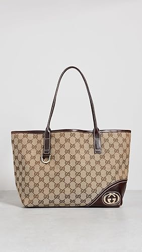 Vista 2 de Gucci Bolso Britt Pre-Loved para mujer, lona Gg