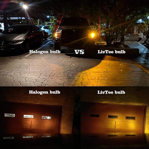 Miniatura 6 de LivTee 7440 W21W WY21W LED intermitente luz intermitente bombillas  Canbus sin errores  Anti Hyper Flash, amarillo ámbar