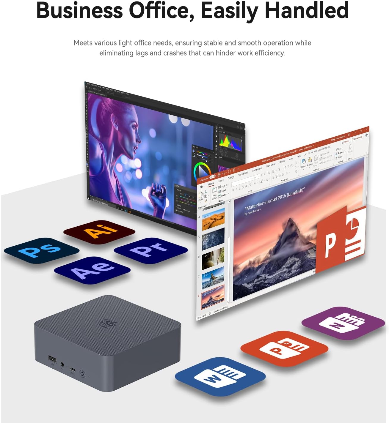 Beelink EQI12 Mini PC,12th Gen Core i3-1220P (10C/12T,up to 4.4GHz),Mini Computer with 16GB RAM 500GB M.2 2280 PCle 4.0x4 SSD,4K Dual Screen Display/WiFi6/BT5.2/USB3.0/Dual Gigabit LAN