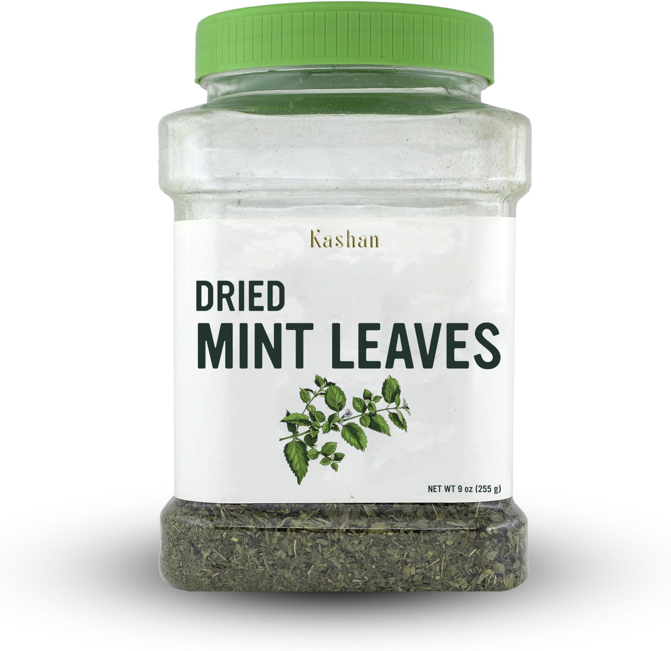 Kashan Mint Flakes, Great Aromatic Seasoning for Food Flavoring, Salad, Soups, Meat & Herbal