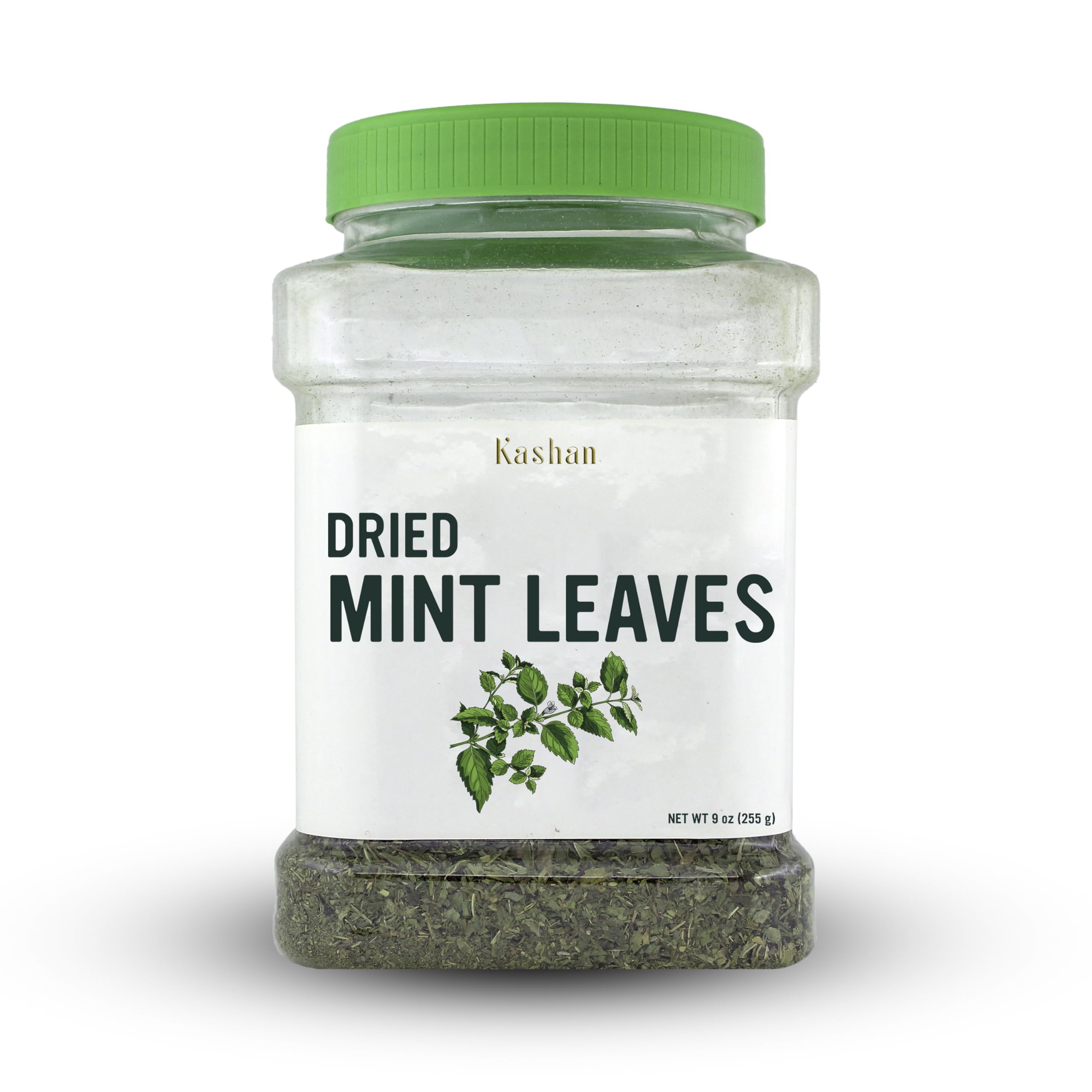 Kashan Mint Flakes, Great Aromatic Seasoning for Food Flavoring, Salad, Soups, Meat & Herbal