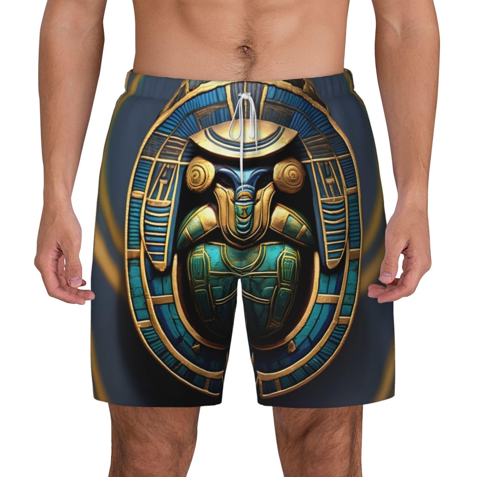 Short de bain pour homme séchage rapide à doublure de compression - 8