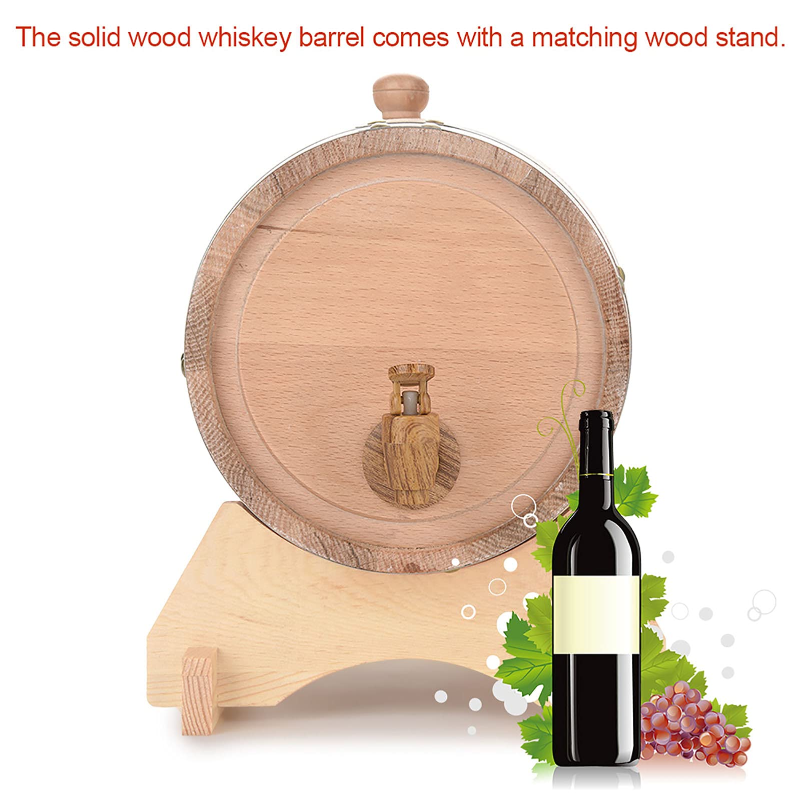 Whiskey Decanter Barrels Direct Gavigain 5 Liter Oak Aging Barrel ...