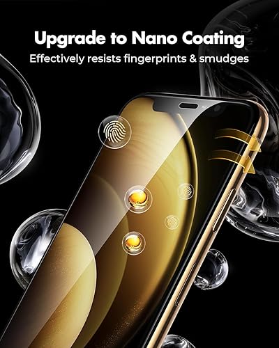 Vista 61 de UNBREAKcable Protector de pantalla para iPhone XS Max y iPhone 11 Pro Max, 2 unidades, vidrio templado 2.5D para iPhone XS Max/11 Pro Max