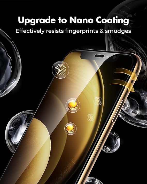 UNBREAKcable Screen Protector for iPhone X/11 Pro/XS (5.8 Inches) Tempered Glass Film, [Pack of 2] HD 9H Hardness [Anti-Scratch, Anti-Fingermarks, Bubble Free, Ultra Clear]