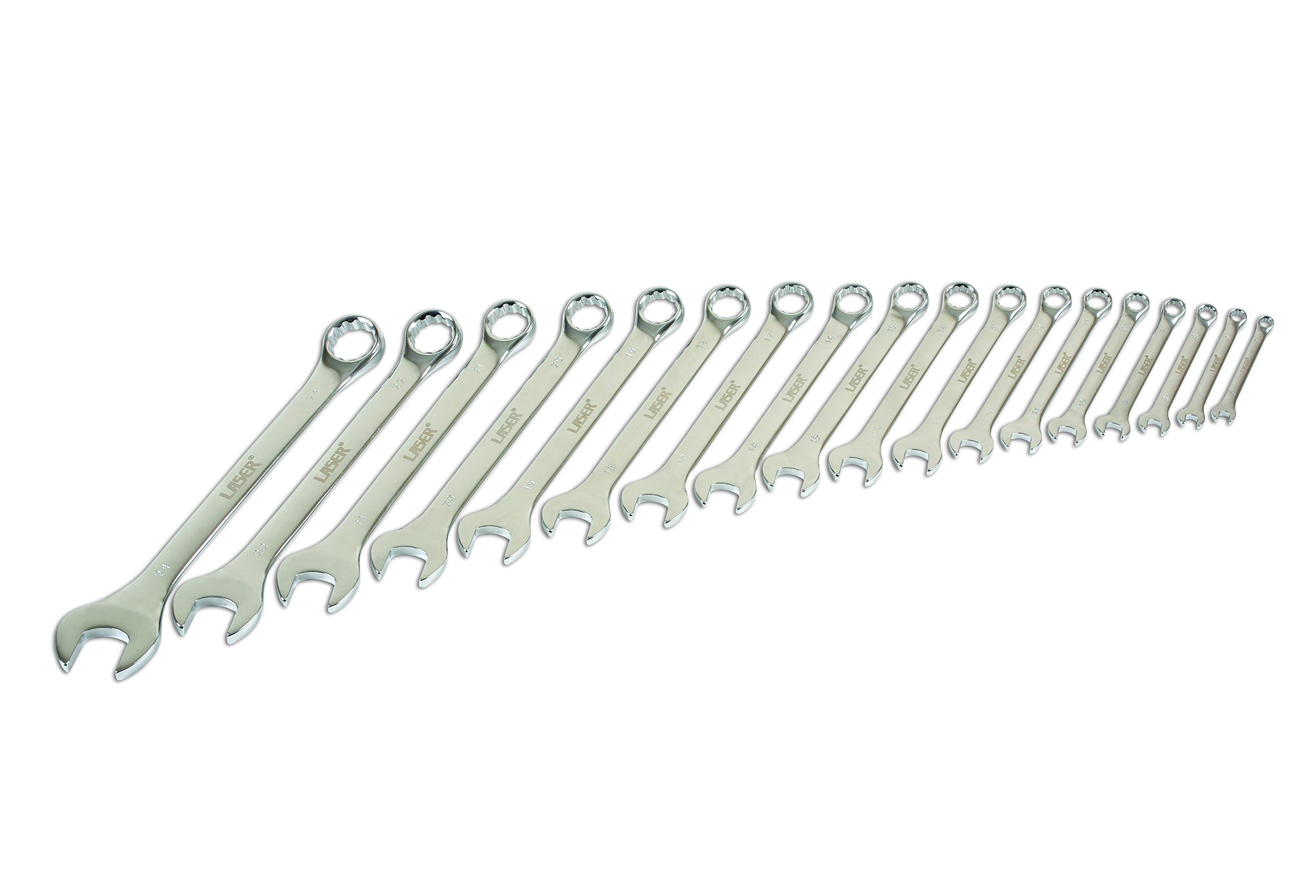 Laser 6758 Combination Spanner Set 18pc