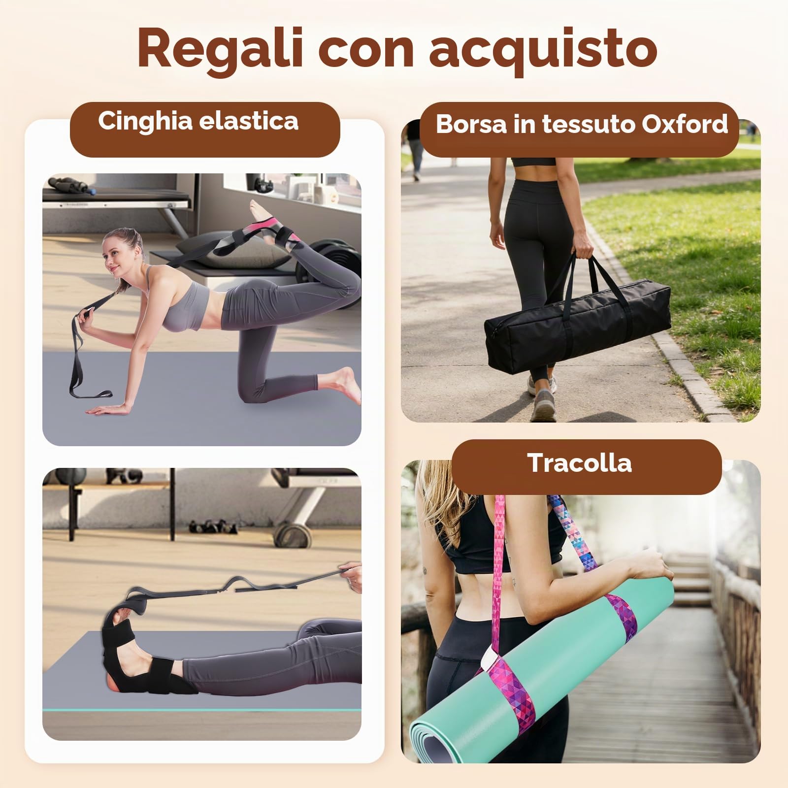 YJINGRUI Tappetino da ballo portatile, 180 x 100 cm, con borsa per il trasporto, 5 mm di spessore, antiscivolo, ammortizzante, in PVC, per jazz, balletto e tutti gli stili di danza, casa e studio | 5 mm di spessore, con borsa per il trasporto per un facil