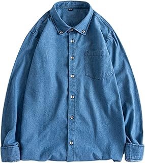 Cómo combinar una camisa azul claro para hombres
