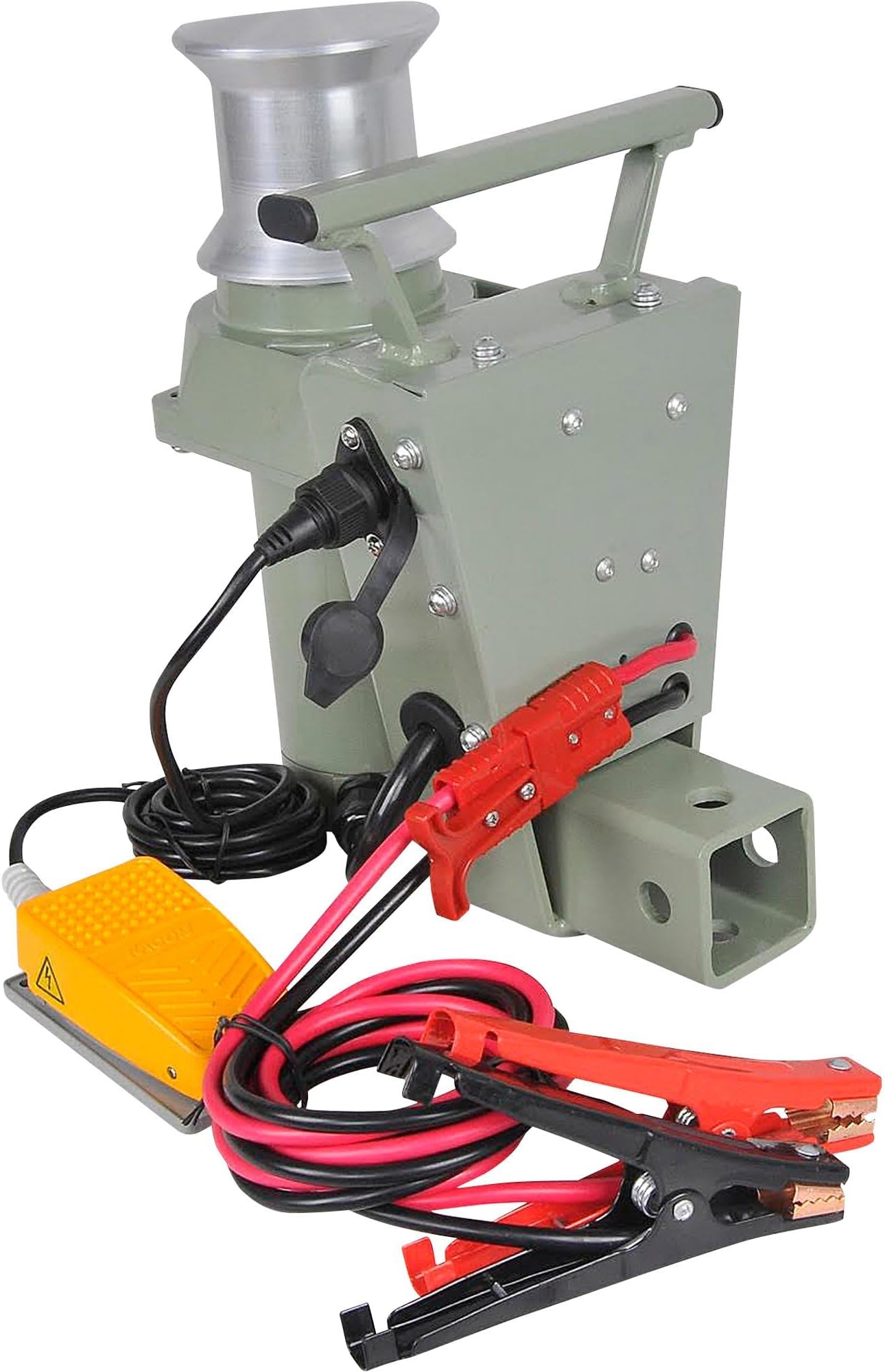 Tugger 12 Volt DC Powered Capstan Winch - 1,500 Lb. Capacity, 1.5 HP, Model Number ETUG 1