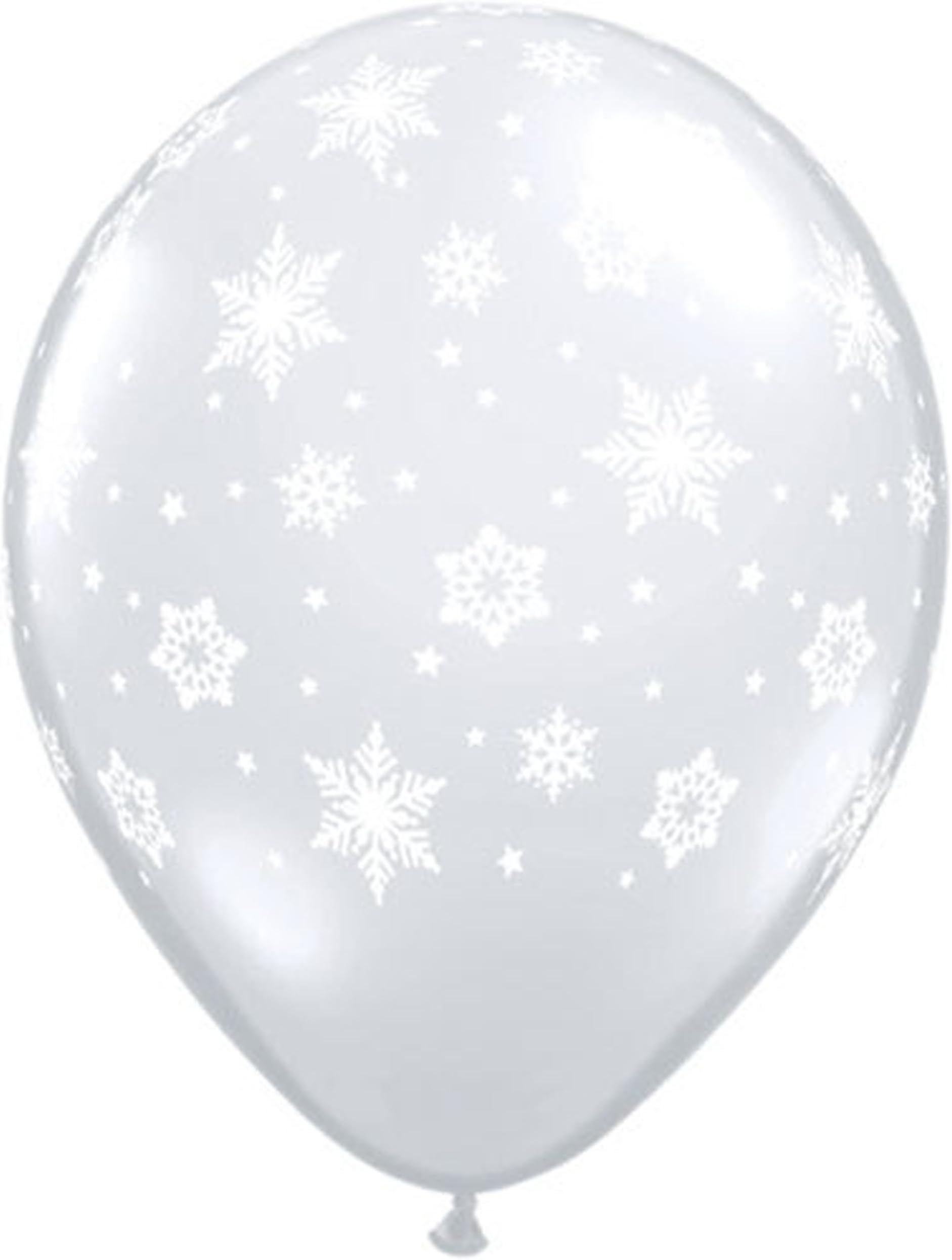 Snowflake Balloon for Frozen, Winter Theme- 9 balloons in a bag