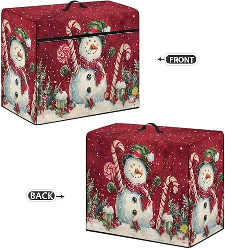 Miniatura 96 de Mumeson Cubierta antipolvo para máquina de coser de gatos negros con flores, para la mayoría de máquinas de coser estándar, plegable, duradera