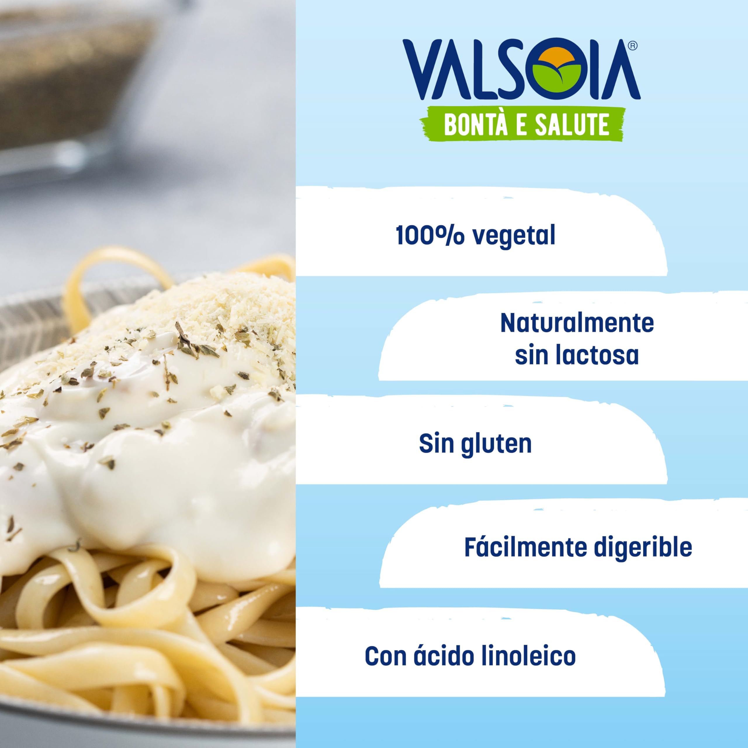 Valsoia Crema Condisoia Crema vegetal para cocinar 6 x 200 g