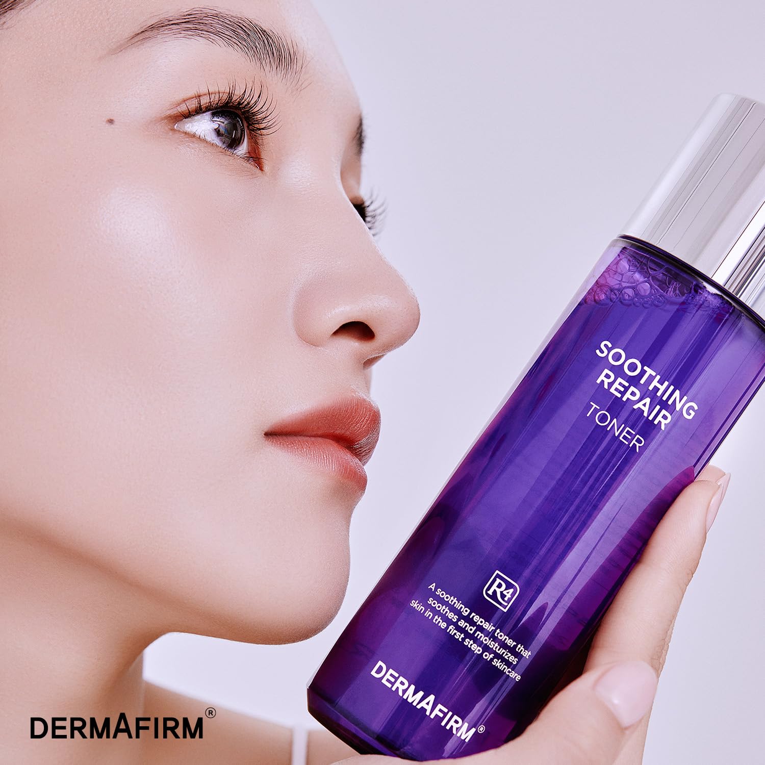DERMAFIRM Soothing Repair Face Toner R4 | Hydrating Moisturizing & Soothing Toner for Skin Troubles w/Eucalyptus, Peptide & Collagen | Gentle for All Skin Types No Animal Trials No Paraben 6.76 fl oz
