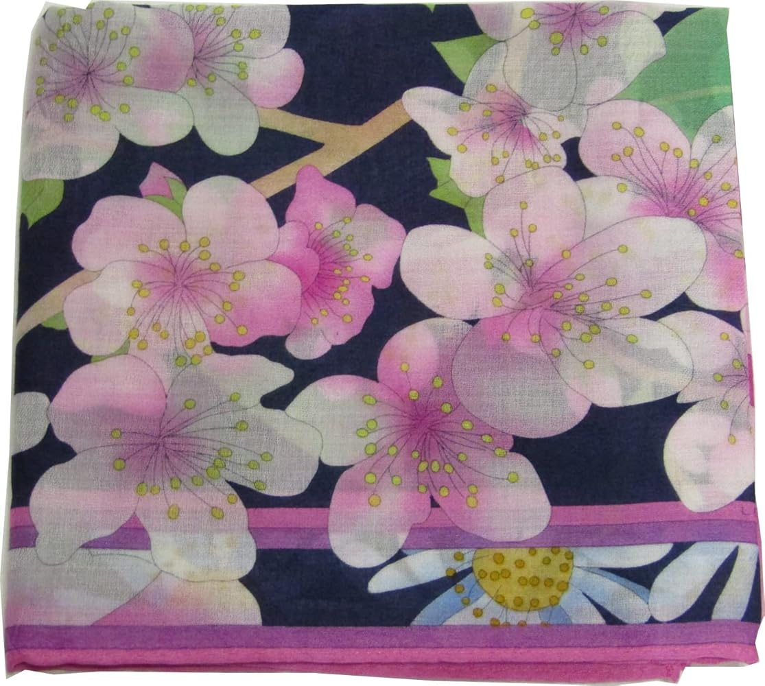 Amazon | [レオナール] LEONARD 婦人 レディース ハンカチ 桜