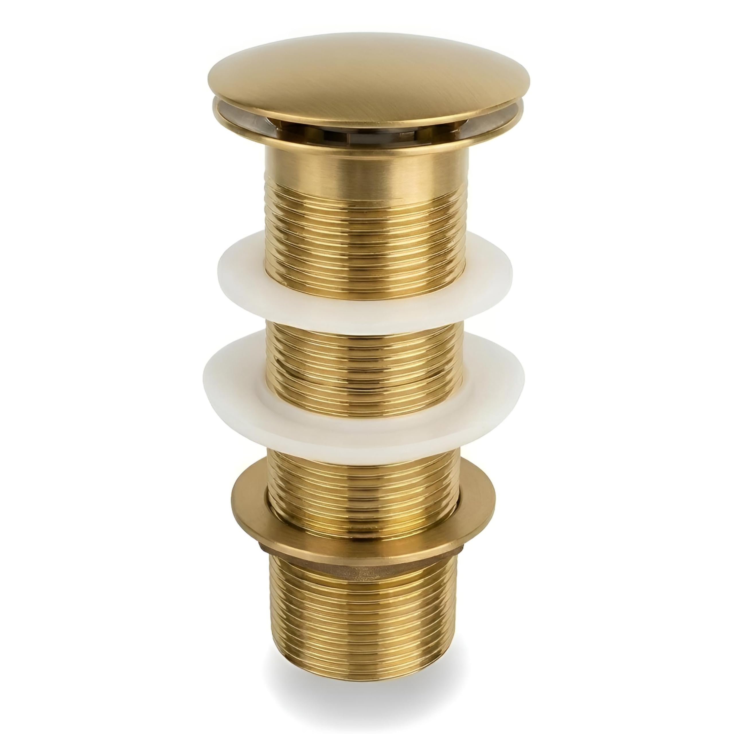BASSINO Brass Pop-Up Waste Coupling - Golden Finish -18