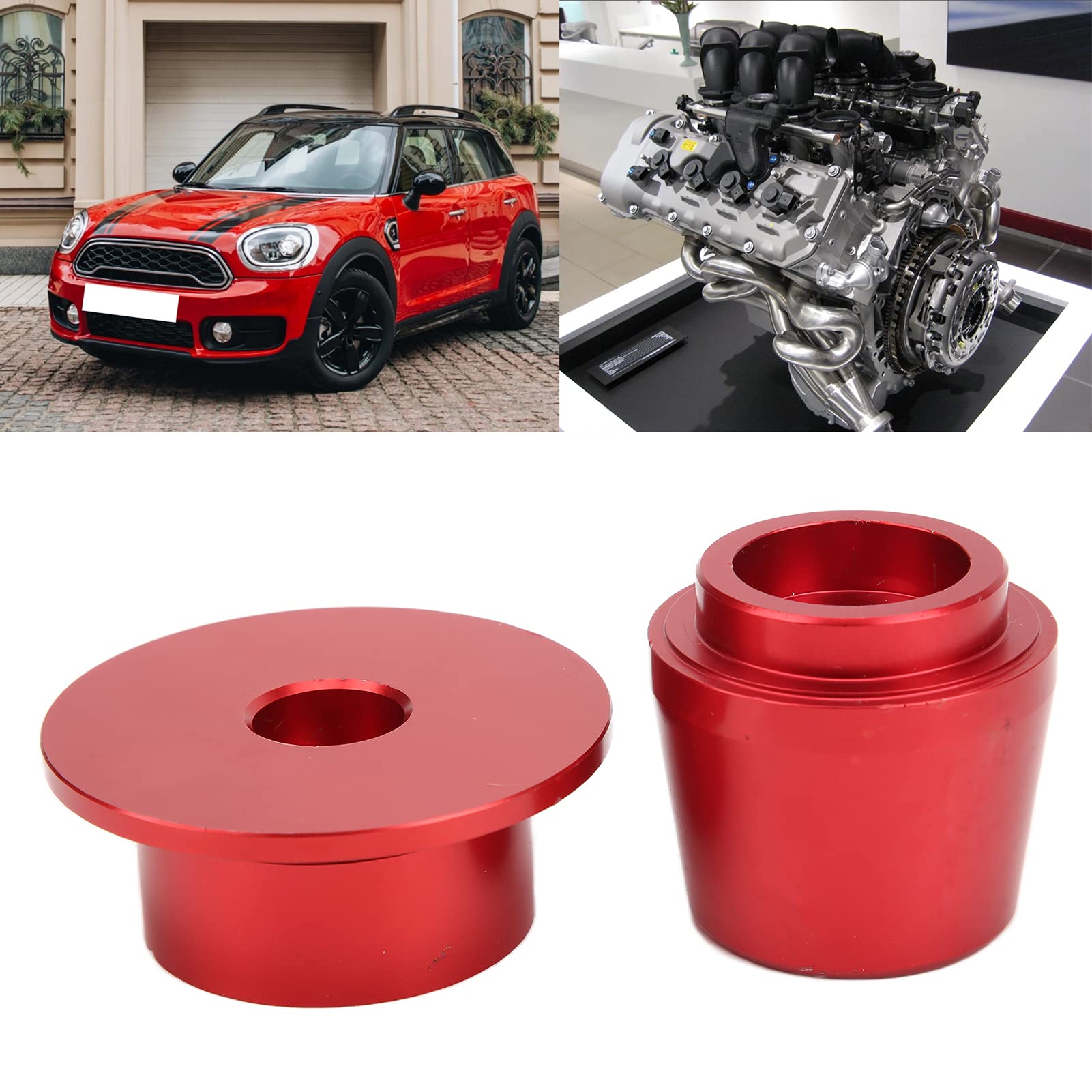 Herramienta de Alineación de la Cubierta del Cigüeñal Delantero de de Acero Rojo 2357900 Reemplazo 2 Series Mini Clubman Automóvil Reparación