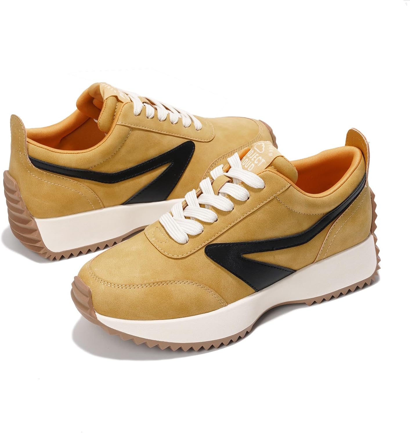 Project Cloud Womens Sneakers - Memory Foam Insole and Lightweight Spring Shoes - Non-Slip Lace Up Trendy Shoes - Fashion Sneakers for Women 2026 (Serena) - Image 6