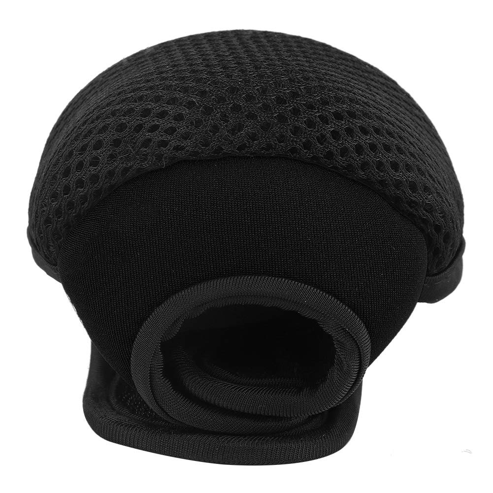 Akozon Baitcaster Reel Cover, Low Profile Baitcaster Reel Cover, Baitcast Reels Cover Case, Waterproof Breathable Baitcasting Fishing Reel Bag Fish Wheel Protector (Red) Soft Protective for Wheel