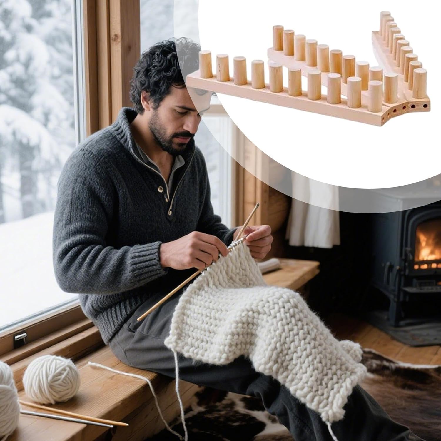 Knitting Looms for Beginners Chunky Crochet Loom Kit