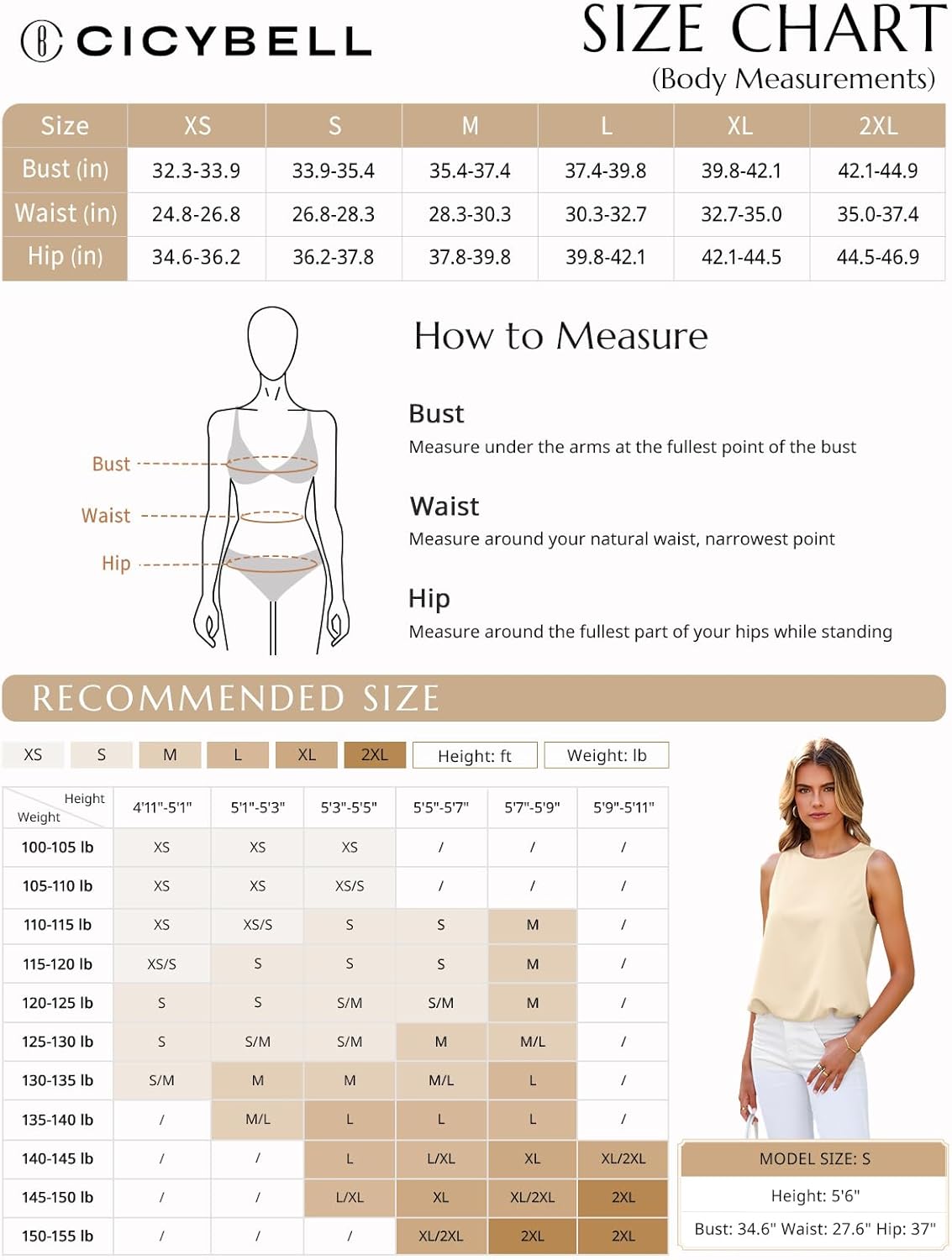 Cicy Bell Womens Bubble Hem Silk Satin Cropped Tank Tops Summer Dressy Casual Sleeveless Shirts Crewneck Loose Fit Blouses - Image 8