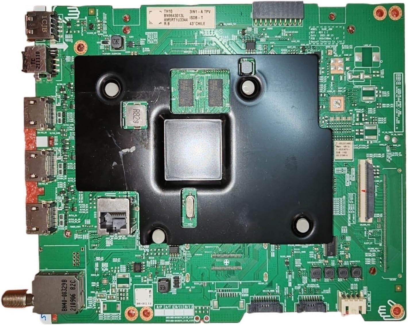 LED TV Motherboard Physical Photo ，Compatible for Samsung ，LBN9643013L BN9650064L Bn9650058c Bn9650086l BN9650087L BN9665001，CED TV,Parts Replacement(Bn9650058c 50RUSSIA)