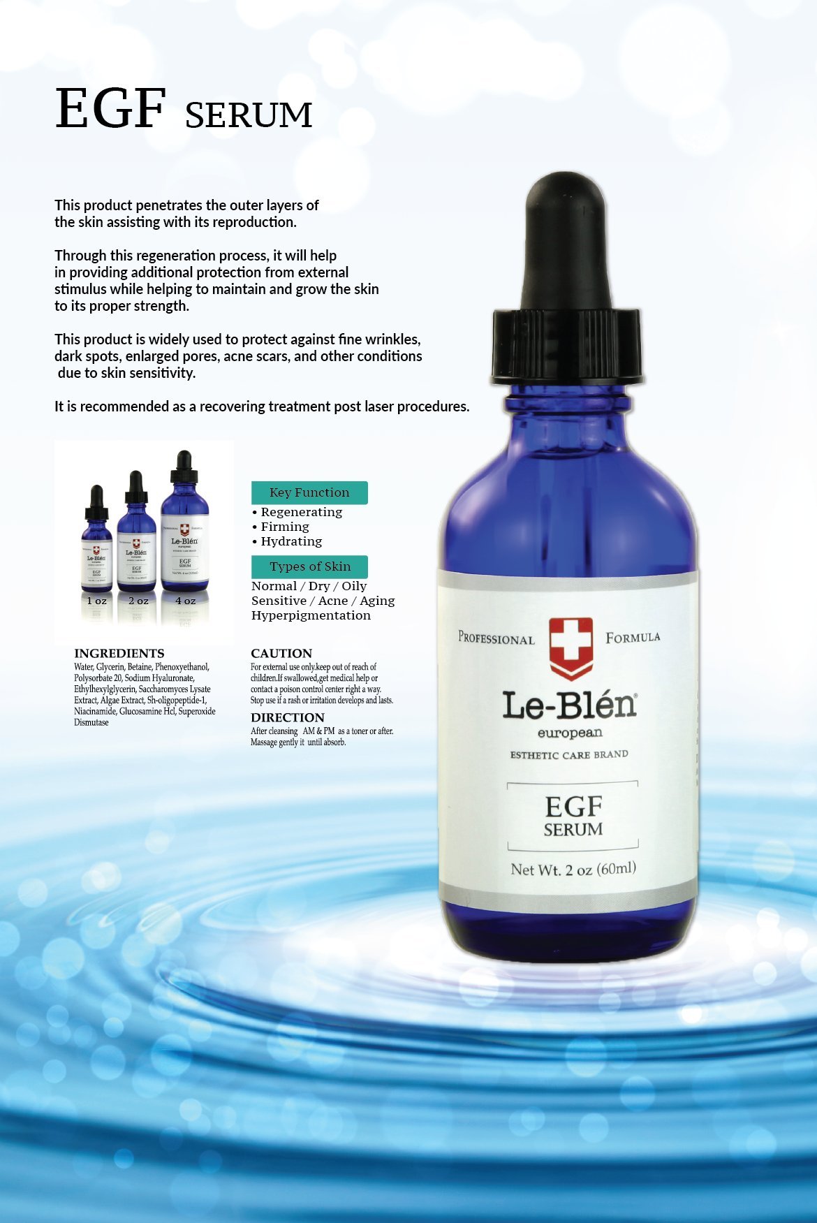 egf serum ingredients